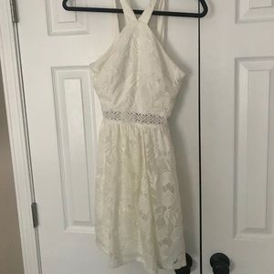 Lace cream colored dress, new with tags!